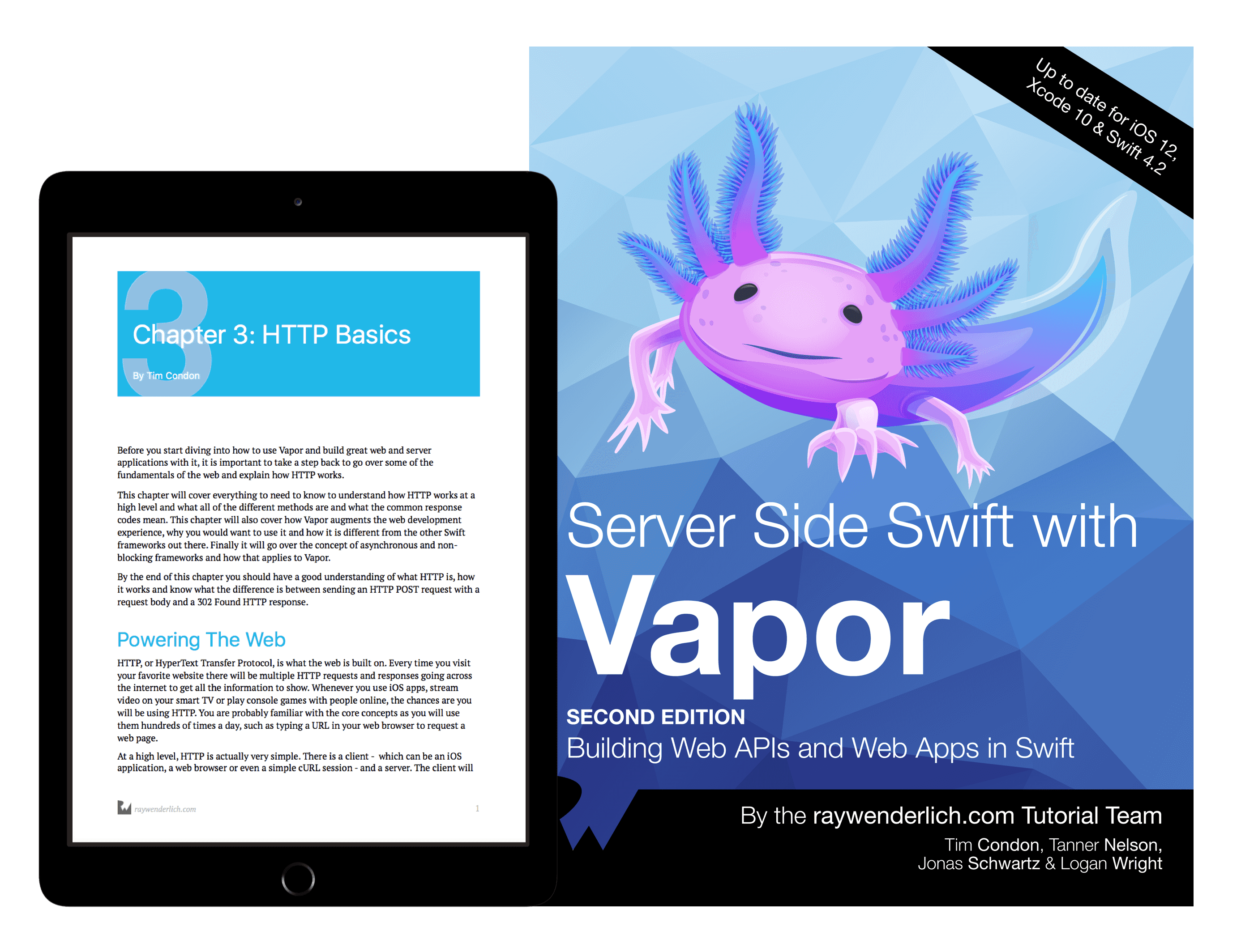 Server-Side Swift with Vapor on raywenderlich.com